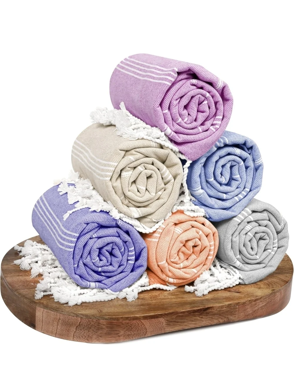 Lilac Turkish Throw, Also Known as a Peshtemal or Hammam XL #0232
